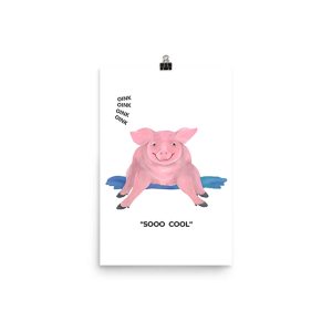 Illustration of a pig with blue wings and the words 'HOGO COGO'.